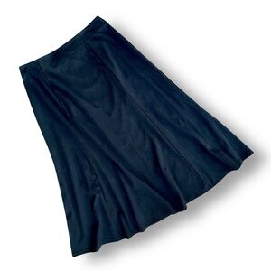 Hunt Club Classic Black A-Line Skirt